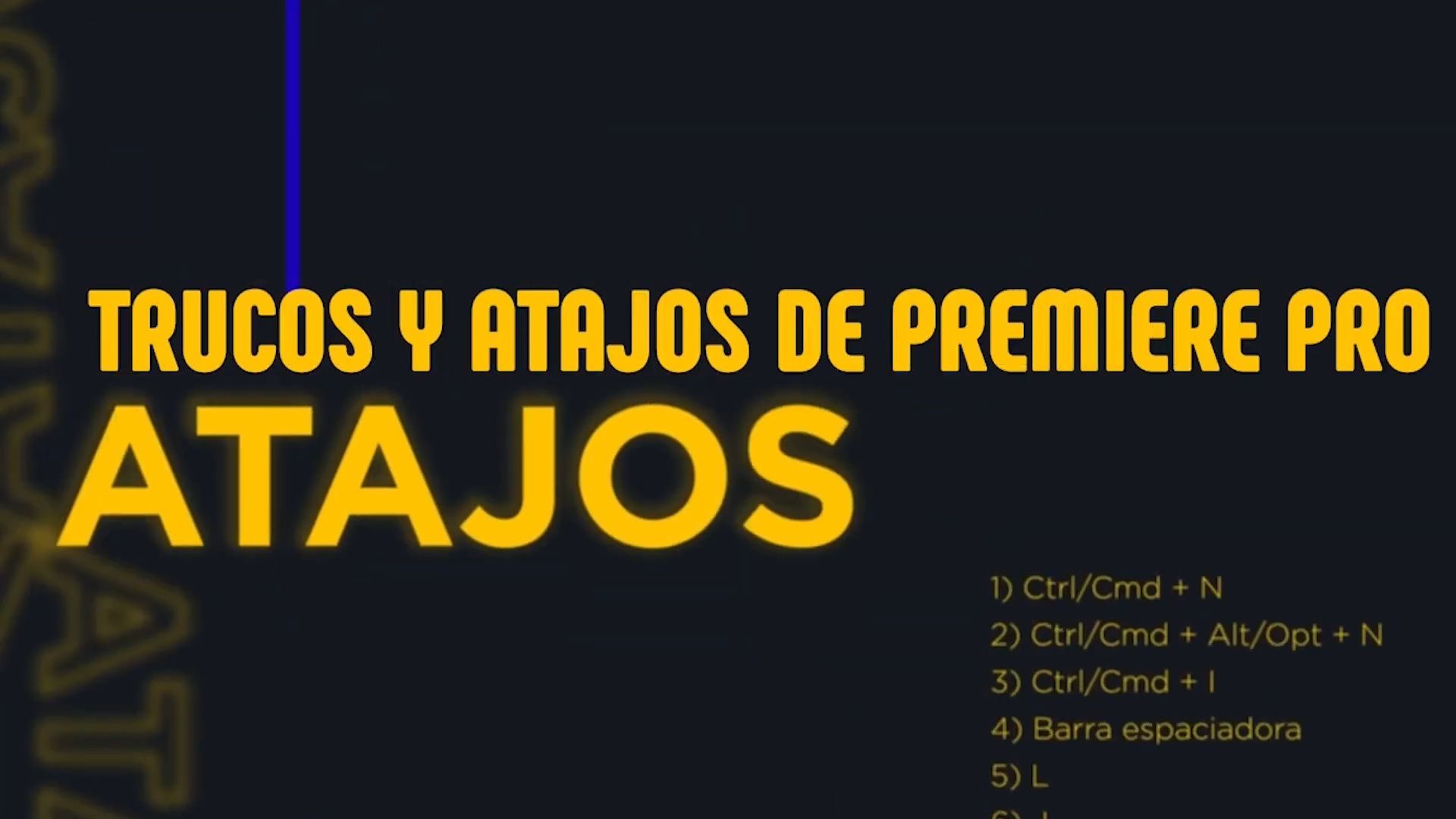 Atajos y Trucos Premiere Pro