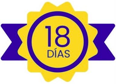 Garantía de 18 días